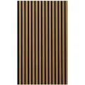 Produktbild: Novel Akustikpaneel Eiche geölt Sonido Elements, Eiche, Holz, Kunststoff, Holzwerkstoff, Eiche, furniert, Holz, 120x1.8x56 cm, FSC Mix, Montage ohne Bohren, Tapeten & Wandverkleidungen, Akustikpaneele