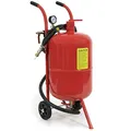 Produktbild: Airpress® mobiles Sandstrahlgerät Druckluft Sandstrahler 75 l + Düsen, Schlauch & Sandstrahlpistole