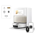Produktbild: Mova V50 Ultra Complete Saugroboter mit Wischfunktion 24.000 Pa, 6cm Hindernisüberwindung, Liftable Navigation+RGB AI+LED, 80℃ Heißwasserwäsche & 63℃ Selbsttrocknung, DuoSolution System, Tricut Bürste