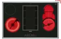Produktbild: Siemens ET845FM11E Glaskeramik-Kochstelle 80cm mit Dunstabzug Abluft iQ500 EEK:A