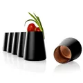 Produktbild: Stölzle Lausitz Becher Schwarz/Bronze Power 6er-Set 380 ml – Moderne Gläser für Wasser, Wein, Drinks & Saft – Hochwertige Cocktail Gläser aus Kristallglas – Spülmaschinen- & Stoßfest, Made in Germany