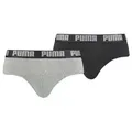 Produktbild: PUMA Boxershorts PUMA BASIC BRIEF 2P (Spar-Pack, 2-St., 2er-Pack) S