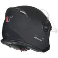 Produktbild: Bluetooth Intercom Sprechanlage Headset T-Com Klapphelm Jethelm Crosshem Integralhelm Black XS (53-54)
