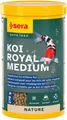 Produktbild: 1 Liter Teich Fischfutter sera KOI ROYAL MEDIUM Nature Hauptfutter 07115