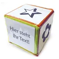 Produktbild: BlankoWürfel mit Einstecktaschen 15 cm | Bewegungswürfel zum Lernen und Spiel...