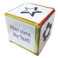 Produktbild: Blanko-Würfel mit Einstecktaschen 15 cm, Demonstrationswürfel, Fangspiel
