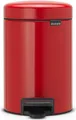 Produktbild: Brabantia 112140 Mülleimer 3 l Rund Rot (11 21 40)