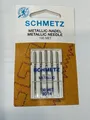 Produktbild: 5 Nähmaschinennadeln Schmetz 130 MET - Metallic Nadeln Stärke 90/14