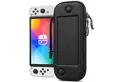 Produktbild: Fintie Nintendo-Schutzhülle Slim Tasche Kompatibel mit Nintendo Switch/Switch OLED Modell, Ultradünne Stoßfeste Hartschalen Tragetasche mit 10 Spielkartenhaltern