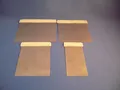 Produktbild: Japanspachtel-Set 4tlg, 120/100/80/50mm aus Metall mit Kunststoffgriff !!!