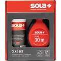 Produktbild: SOLA Schlagschnur 66114142, CLKS SET R, 30m, Schnellkurbelsystem, Kreide rot