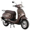 Produktbild: Alpha Motors Motorroller Cappucino 125 ccm 85 kmh EURO 5 mattbraun