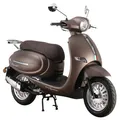 Produktbild: Alpha Motors Motorroller Cappucino 125 ccm 85 kmh EURO 5 mattbraun