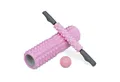 Produktbild: relaxdays Massagerolle Rosa Faszienrolle im 3er Set