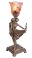 Produktbild: Leuchte Art Deco Tänzerin Tischlampe Vintage Tischleuchte Lampe Nachttischlampe
