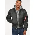 Produktbild: Alpha Industries Bomberjacke MA-1 D-TEC schwarz S (44/46)
