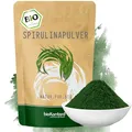 Produktbild: Spirulina Pulver BIO 1000 g | 100% Spirulina platensis | naturbelassen ohne Zusätze | fein gemahlenes Algen Pulver nach EU-ÖKO-Standard | perfekt für Smoothies, Bowls und Getränke | bioKontor