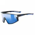 Produktbild: uvex skyryse Fahrrad / Sport Brille matt schwarz/mirror blau Unisex