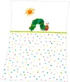 Produktbild: Babydecke Die kleine Raupe Nimmersatt, mit niedlichem Raupen-Motiv, Kuscheldecke