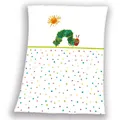 Produktbild: Herding Raupe Nimmersatt Soft-Peachdecke 75x100 cm Babydecke Kuscheldecke