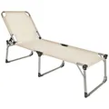 Produktbild: Garden Pleasure Sonnenliege ABACO braun Aluminium