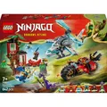 Produktbild: LEGO NINJAGO 71857 Showdown am Baumhaus mit dem Ninja-Bike