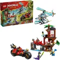 Produktbild: LEGO® NINJAGO 71857 Showdown am Baumhaus mit dem Ninja-Bike