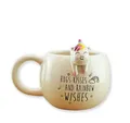 Produktbild: Winkee Becher Pet Friends Kaffeebecher Einhorn, Keramik