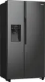 Produktbild: Gorenje Side-by-Side Kühlschrank NRR9185ESBXL | 566L | NoFrost Plus | Eis- & Wasserspender | Inverter | Schwarz, E (Spektrum A bis G)