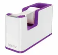 Produktbild: LEITZ Papierscheren Klebebandabroller Wow Dual Weiß Violett (5,1 x 7,6 x 12, 6 cm)