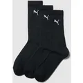 Produktbild: PUMA Sportsocken im 3er-Pack in Black, Größe 43-46