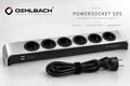 Produktbild: OEHLBACH Powersocket 505 Premium Steckdosenleiste 6-fach 2x USB Aluminium