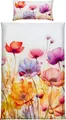 Produktbild: Erwin Müller Bettwäsche Bettwäsche, Mako-Satin, 2 teilig, Blumen