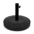 Produktbild: VONROC Sonnenschirmsockel, rund – 25kg – Beton und Stahlpulverbeschichtung – Geeignet für Stangendurchmesser 35/38/48mm – Geeignet Sonnenschirme Rosolina, Recanati, Rapallo & Torbole