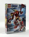 Produktbild: LEGO® Super Heroes 76140 Iron Man Mech 148 Teile EOL-NEU/OVP