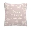 Produktbild: Kissenhülle Baby its cold outside (GRS) | 2024 | David Fussenegger Textil