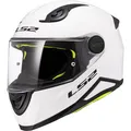 Produktbild: Motorrad Helm Kinder M - LS2 FF812 Kid Solid - Integralhelm Kinderhelm weiß