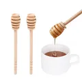Produktbild: DESIOLE Rührstäbchen aus Holz, Honig, 15,2 cm, Honiglöffel, 2 Stück