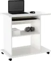 Produktbild: OTTO home Computertisch LOKVE, Laptoptisch, Schreibtisch, rollbar, Tastaturauszug, Towerfach, Druckerfach, Höhe 75 cm