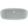 Produktbild: Ideal Standard Dea Duo-Badewanne 1700x750x610mm, freistehend, mit Ablaufgarnitur, Weiß, E306601