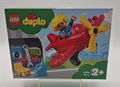 Produktbild: Lego Duplo 10908 - rotes Flugzeug / Plane - mit Pilotenfigur - 12 Teile - NEU