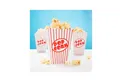 Produktbild: Unique Industries Inc. Hängedekoration Tüte Popcorn Rot-Weiss 13x9,5cm 8Stk.