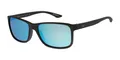 Produktbild: O'Neill ONS-9058 2.0 Damen Sonnenbrille 104P Matt Schwarz/Polarisiert Blau