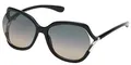 Produktbild: Tom Ford Unisex-Erwachsene FT0578 01B 60 Sonnenbrille, Schwarz (Nero Lucido/Fumo Grad)