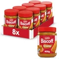 Produktbild: Lotus Biscoff | Süßer Brotaufstrich | Cremig | Karamellisierter Keksgeschmack | Vegan | Nussfrei | Kein Zusatz von Aromen oder Farbstoffen | Glas | 8x400g | 3,2 kg