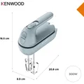 Produktbild: Kenwood Handmixer HMP40.000GY (350 W) (HMP40.000GY)