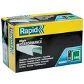 Produktbild: Rapid Tackerklammern Typ 140, 14mm Klammern, 5000 Stk Großpackung, Flachdrahtklammern für Holz und Folien
