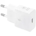 Produktbild: SAMSUNG 25W Power Adapter USB-C ohne Kabel, weiß Schnellladegerät