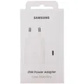 Produktbild: Original Samsung Typ C Schnellladegerät 25W Adapter Netzteil EP-T2510 Weiß OVP