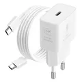 Produktbild: Original 25W GaN USB-C Netzteil + USB-C Kabel
